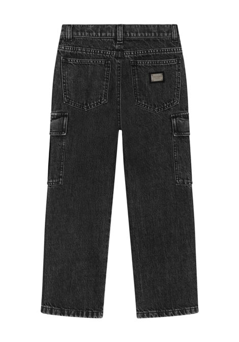 Jeans con tasconi DOLCE & GABBANA KIDS | L42F67 LDC26N0000